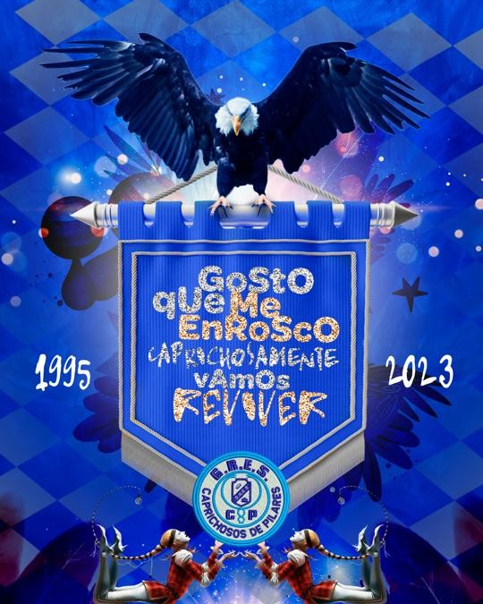 Carnaval 2023: Logo Oficial Caprichosos de Pilares