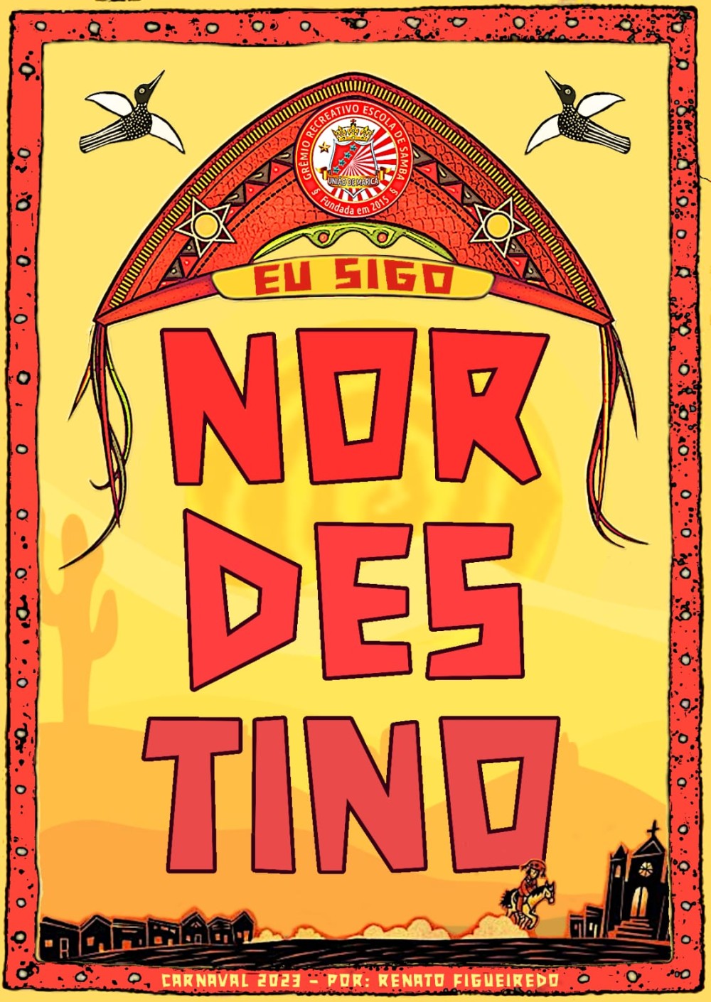 Carnaval 2023: Logo Oficial Gres União de Maricá