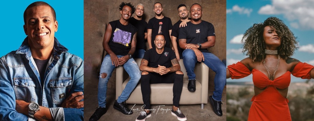 Leandro Sapucahy (Foto: Divulgalça), RDN (Foto: FotoNova) e Dandara Alves (Foto: Divulgação)