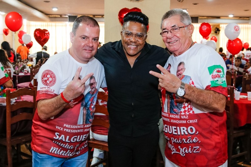 André Vaz, Wander Pires e Joaquim Cruz 