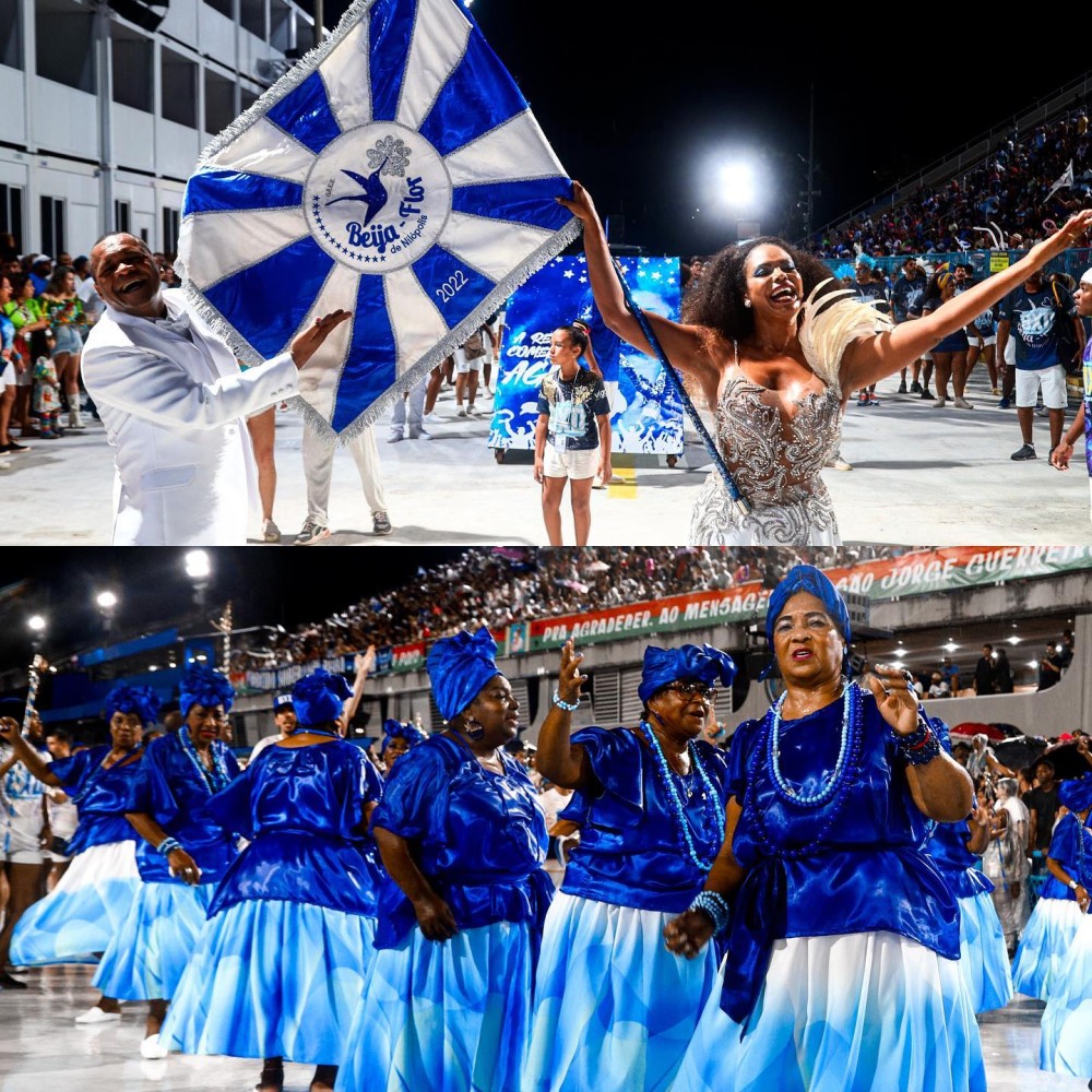 A Beija-Flor promete ecoar 'grito dos excluídos' em enredo do Carnaval 2023 - Foto: Reprodução Instagram / Rio Carnaval 