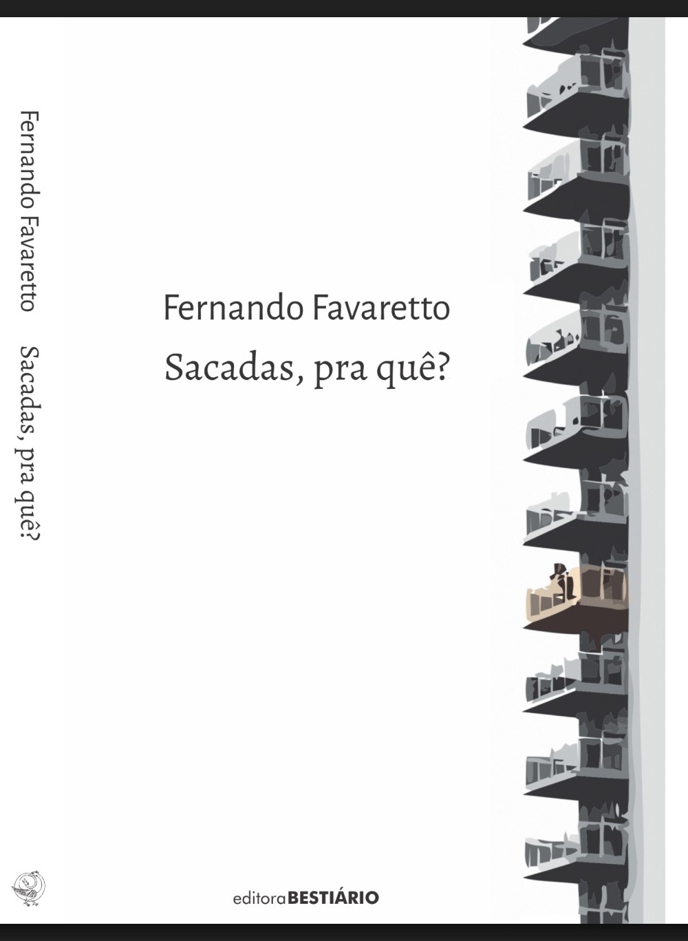 Capa Sacadas, pra quê - Foto: Design Bestiário