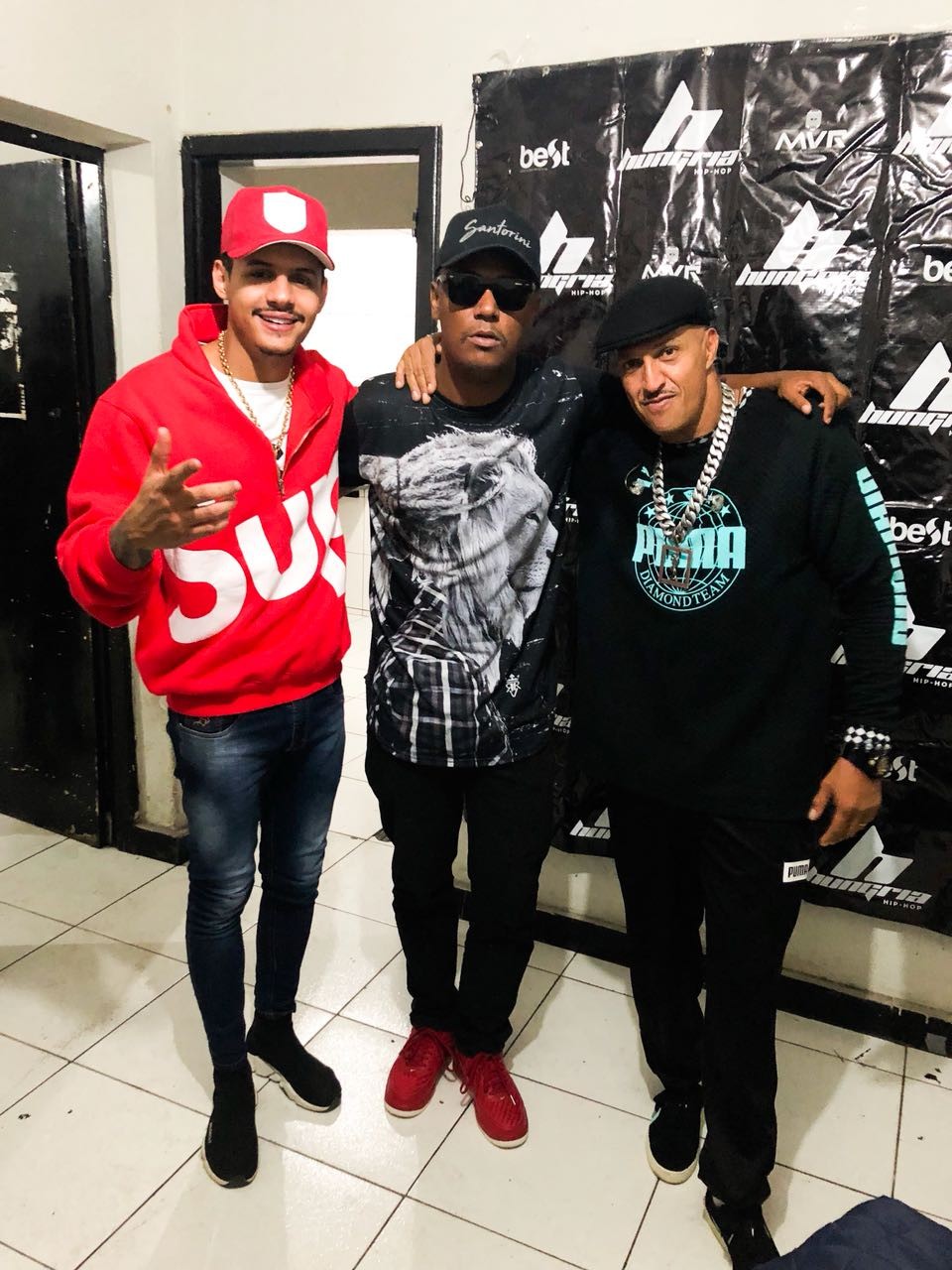 Ícones do rap juntos - Foto: Rick Miura