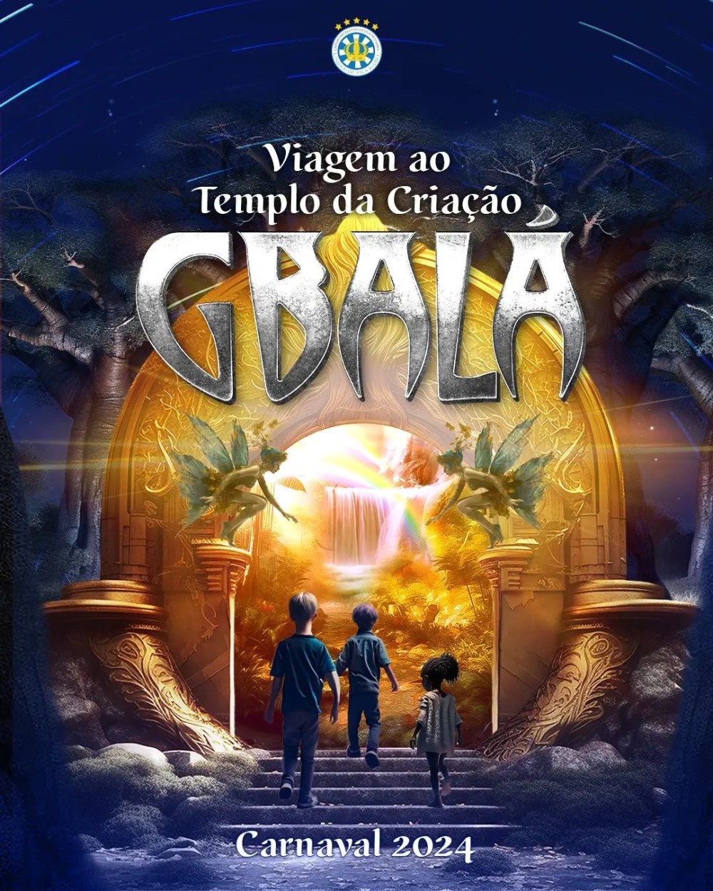 Carnaval 2024: Logo Oficial Gres Unidos de Vila Isabel 