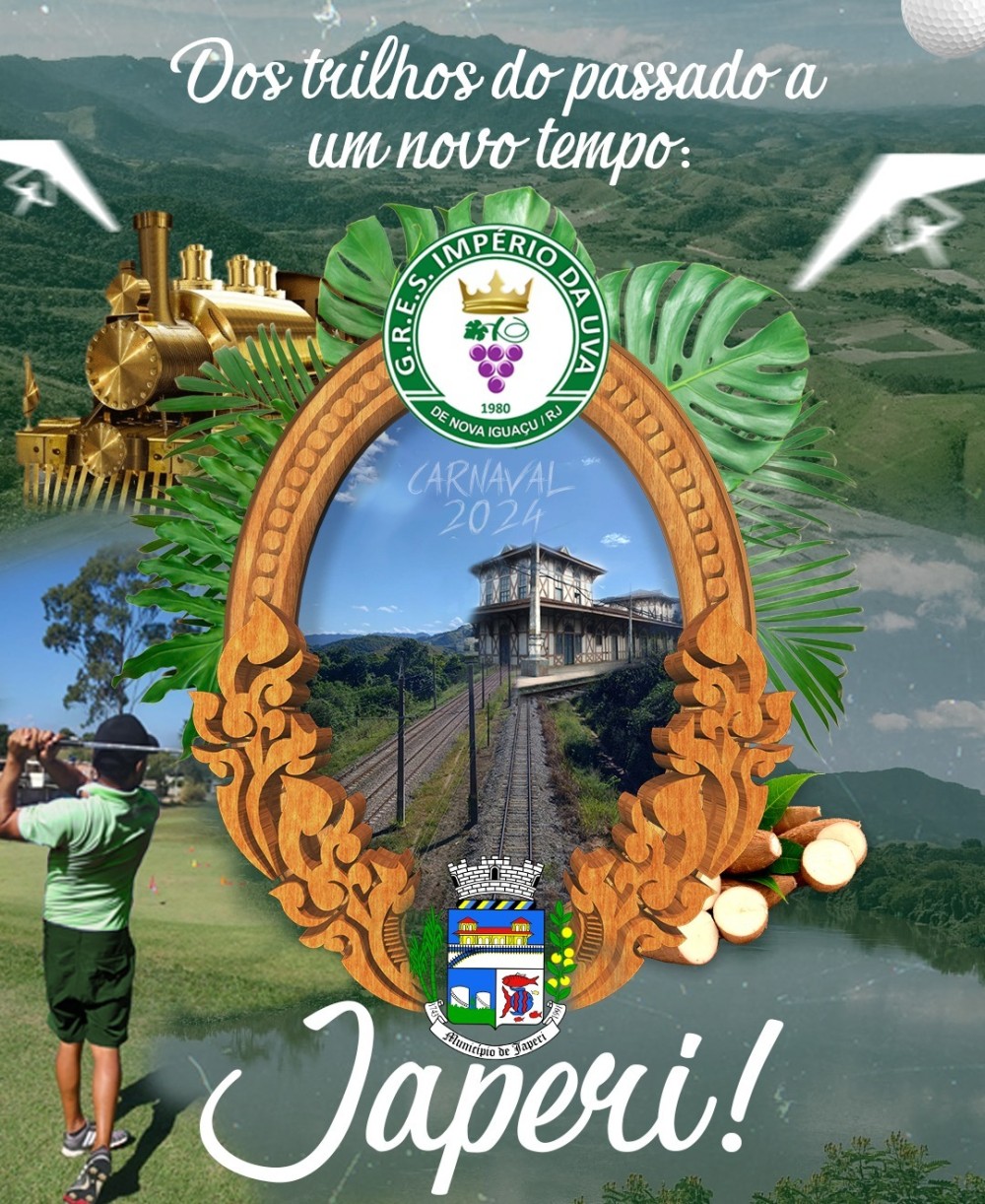 Carnaval 2024: Logo Oficial Gres Império da Uva 