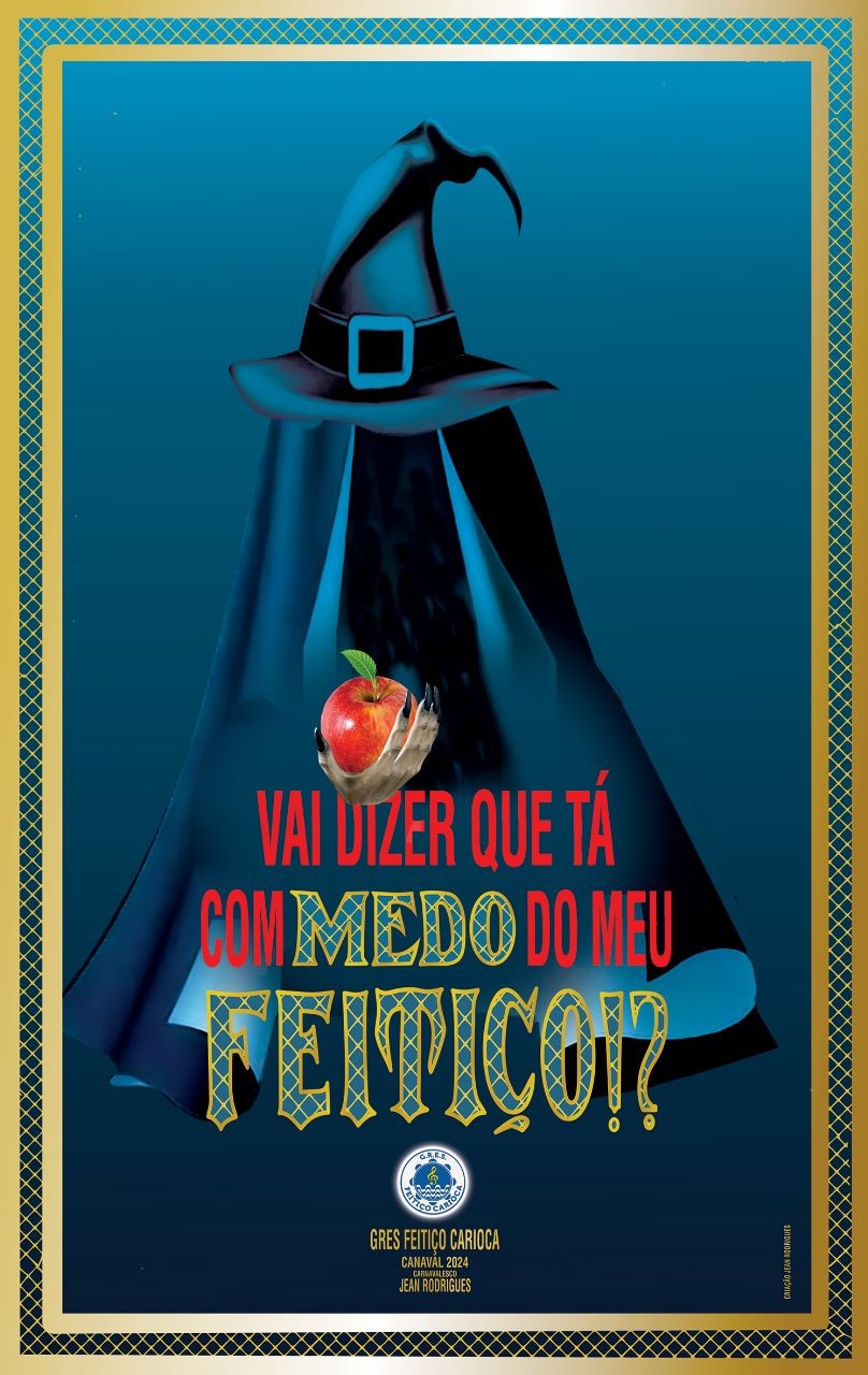 Carnaval 2023: Logo Oficial Gres Feitiço Carioca 