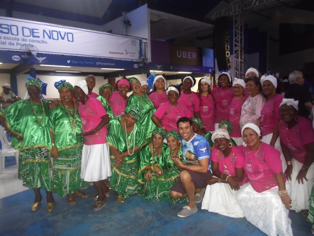 Baianas da Estação Primeira de Mangueira e Mocidade Independente de Padre Miguel - Foto: Anderson Lopes 