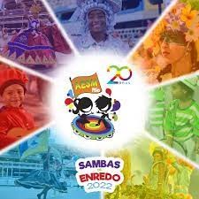 Capa Samba de Enredo Escolas Mirins 2022