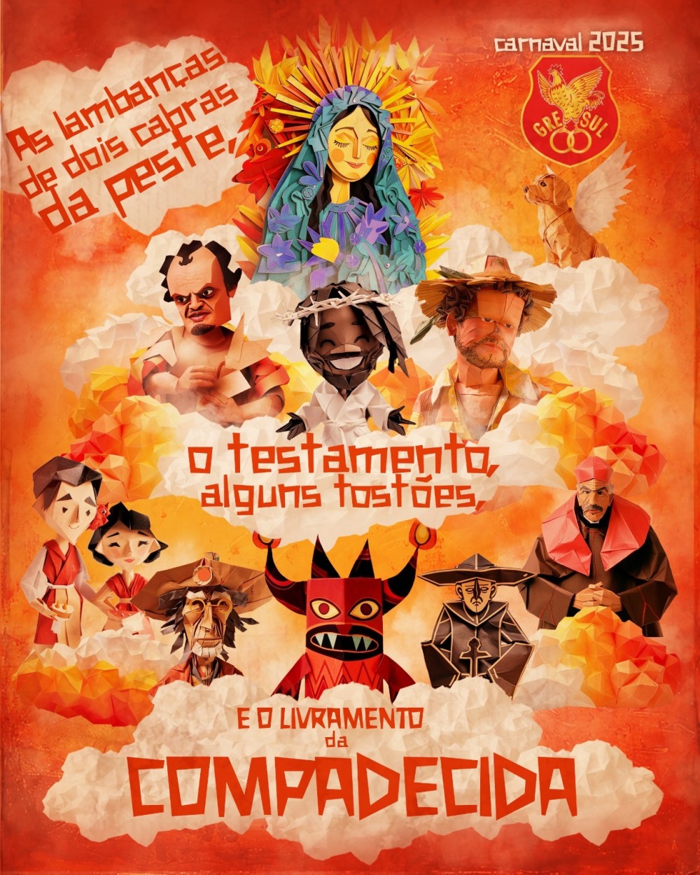 Carnaval 2025: Logo Oficial Gres Unidos de Lucas