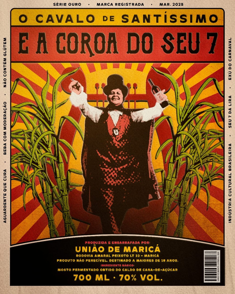 Carnaval 2025: Logo Oficial Gres União de Maricá
