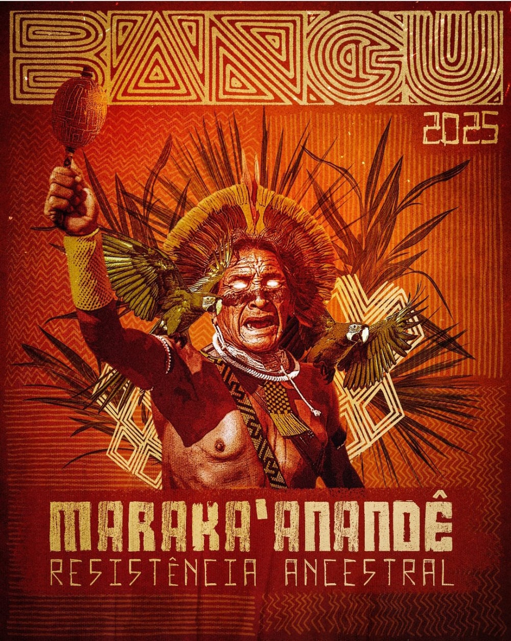 Carnaval 2025: Logo Oficial Gres Unidos de Bangu 