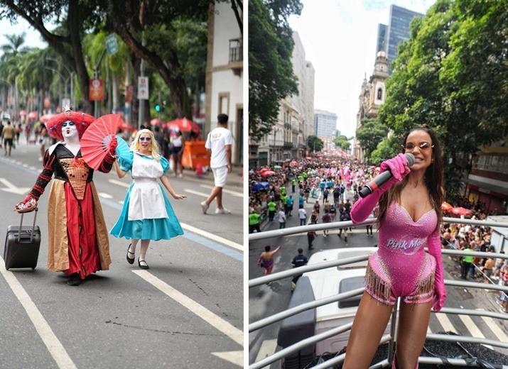 O Carnaval de Rua 2025 segue com uma programação intensa até 9 de março, com 482 desfiles e 685 blocos registrados - Foto: Fred Pontes / Riotur