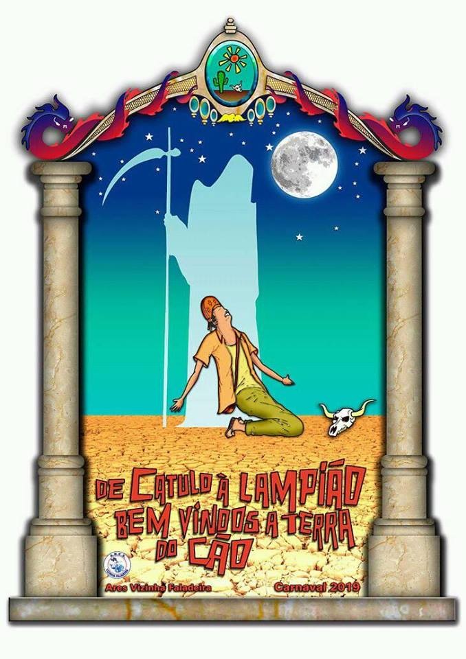 Logotipo Vizinha Faladeira - Carnaval 2019