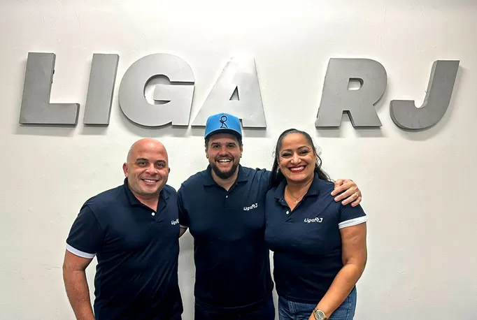 Hugo Junior, Macaco Branco e Carla Brito - Foto de Capa: Divulgação / Liga RJ 