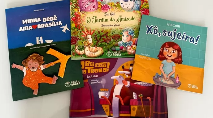 Livros Colli Books - Foto de Capa: Divulgação 