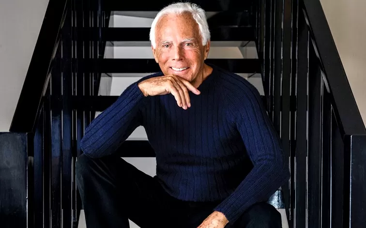 Giorgio Armani - Foto de Capa: Divulgação / Internet