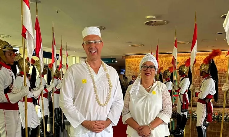  Pai Denisson D’Angiles e Mãe Kelly D’Angiles - Foto de Capa: Ricardo Stuckert