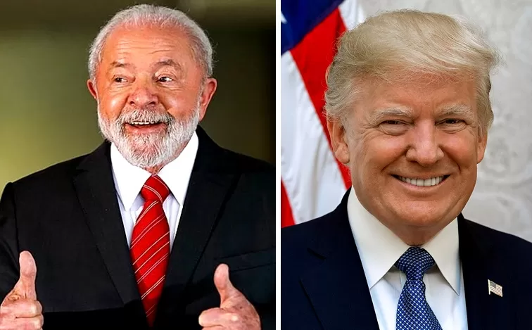 Luiz Inácio Lula da Silva e Donald Trump - Foto de Capa: Divulgação / Internet 