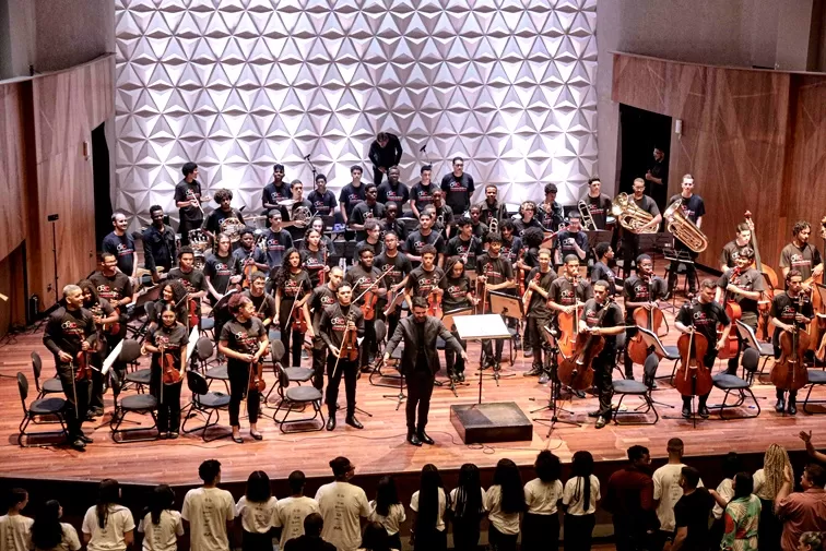 Orquestra Sinfônica Juvenil Carioca - Foto de Capa: Divulgação 