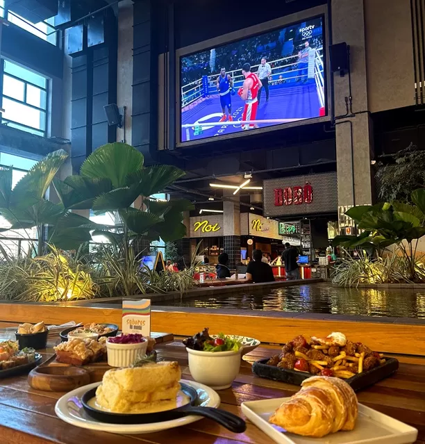 Telão do Taste Lab NorteShopping - Foto de Capa: Divulgação 