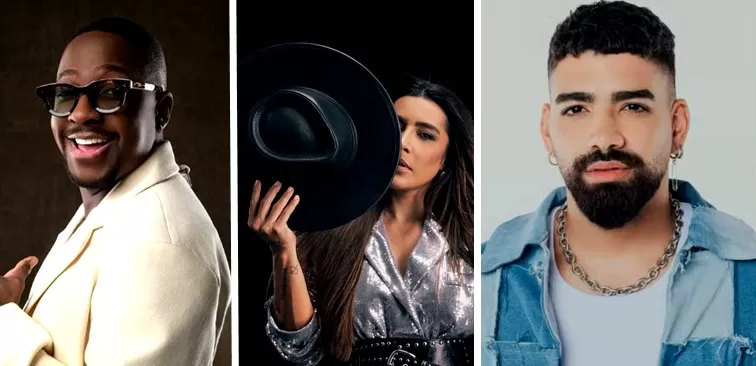 Foto de Capa: Mumuzinho (Foto: Divulgação), Lauana Prado (Foto: @fbattaglin), Dilsinho (Foto: Divulgação)