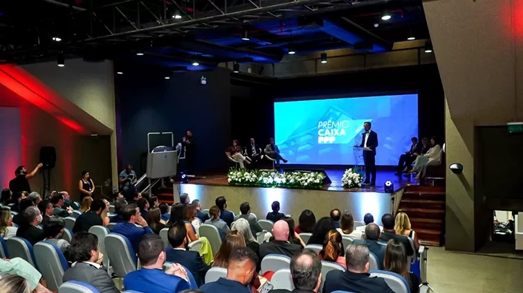 Cerimônia do Prêmio CAIXA PPP. - Foto de Capa: João Pedro Fernandes de Souza / CAIXA
