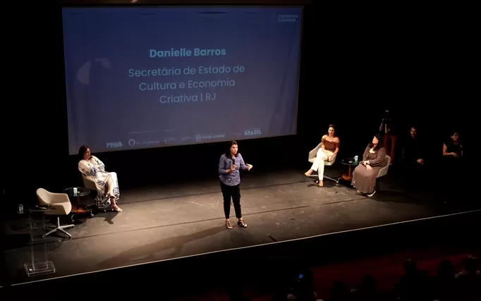 Danielle Barros, secretária de Estado de Cultura e Economia Criativa do Rio - Foto de Capa: Divulgação 
