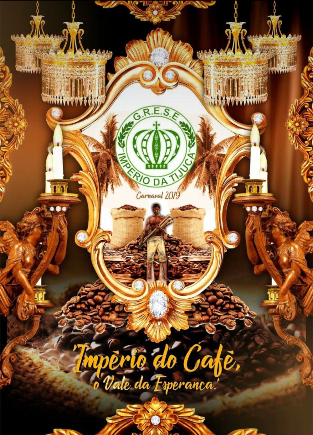 Logo GRESE Império da Tijuca - Carnaval 2019 