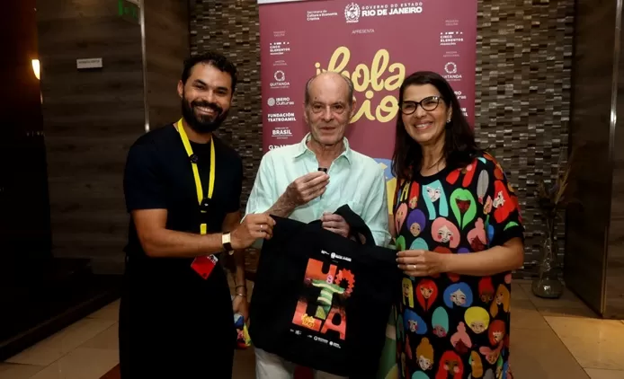 Paulo Feitosa (gestor Hola), Ney e Danielle Barros - Foto de Capa: Divulgação 