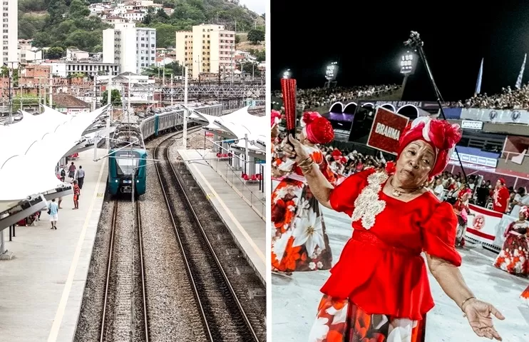 SuperVia e Ensaio do Salgueiro (2026) - Foto de Capa: Divulgação 