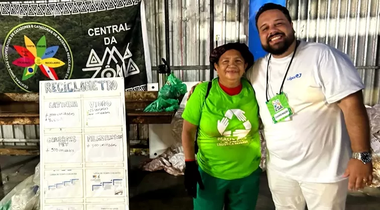 Após coletar 4,7 toneladas de recicláveis, especialista Diego Carbonell amplia ações sustentáveis no Carnaval de Belém