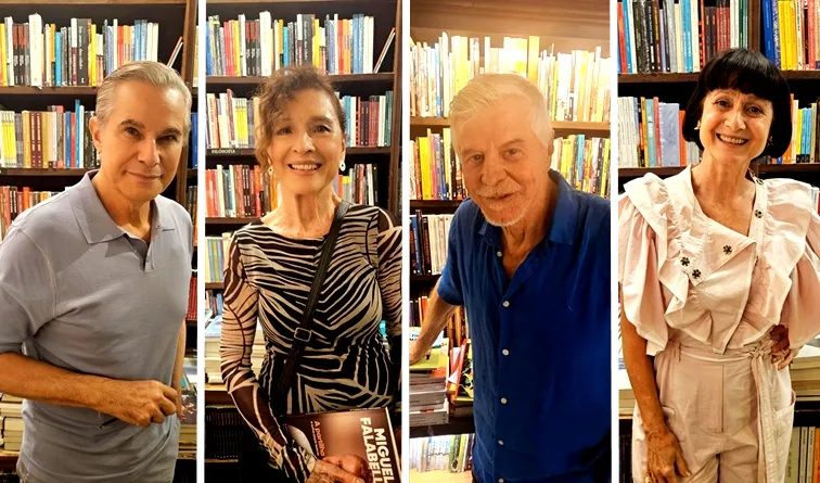 Edson Celulari, Natalia do Vale, Miguel Falabella e Zezé Polessa - Foto de Capa: Divulgação 