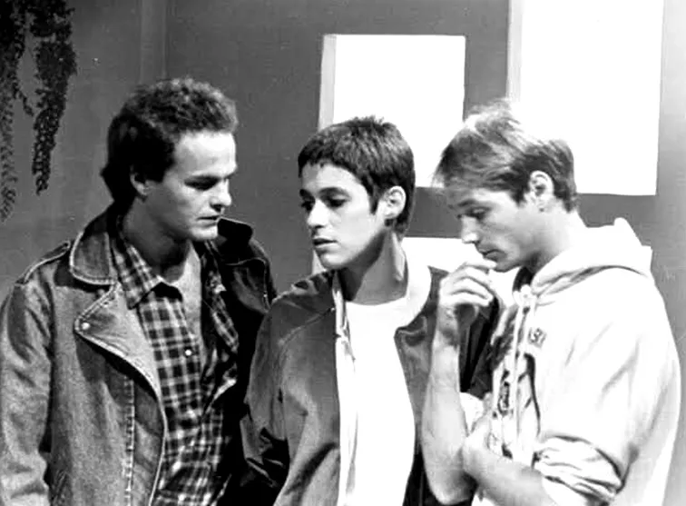 Homenagem a Série Armação Ilimitada- (Kadu Moliterno, Andréa Beltrão e André de Biase) - Foto de Capa: Acervo / Globo