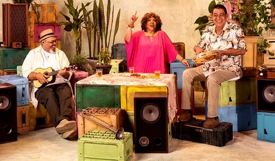 Jorge Aragão, Alcione e Zeca Pagodinho - Foto de Capa: Divulgação 