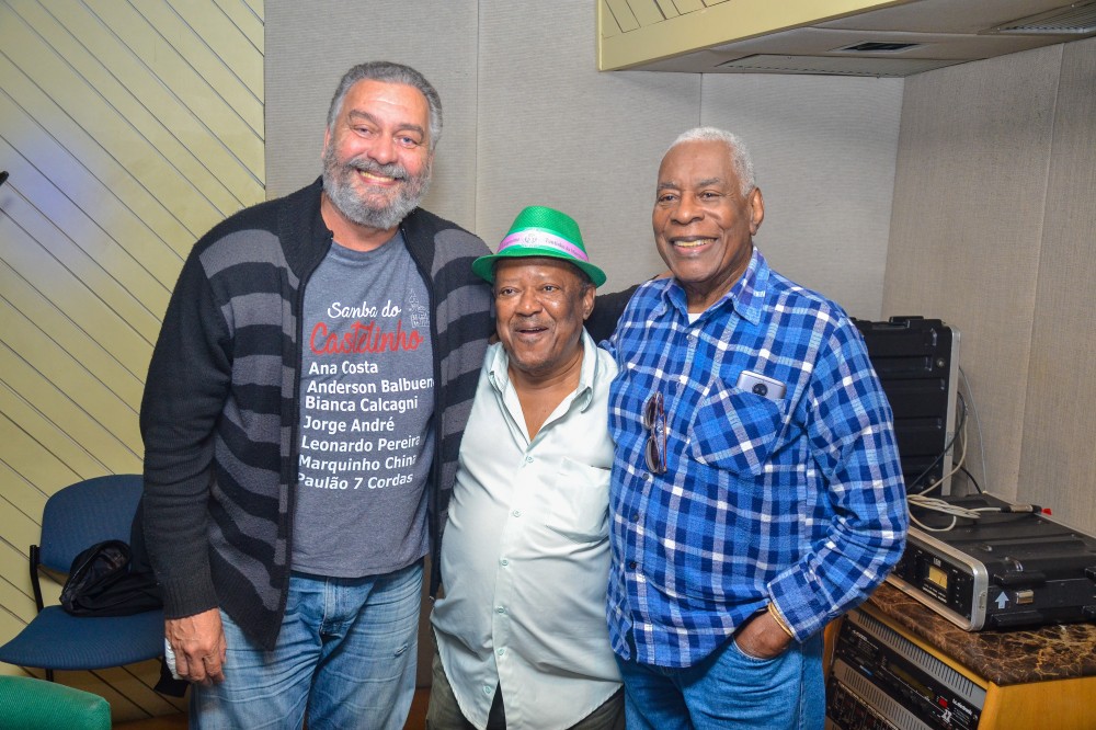 Paulão, Tantinho e Haroldo Costa - Foto / Divulgação 