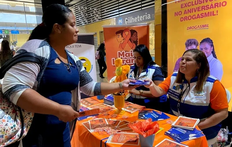 FIA-RJ e MetrôRio unem forças na estação Jardim Oceânico contra o abuso infantil