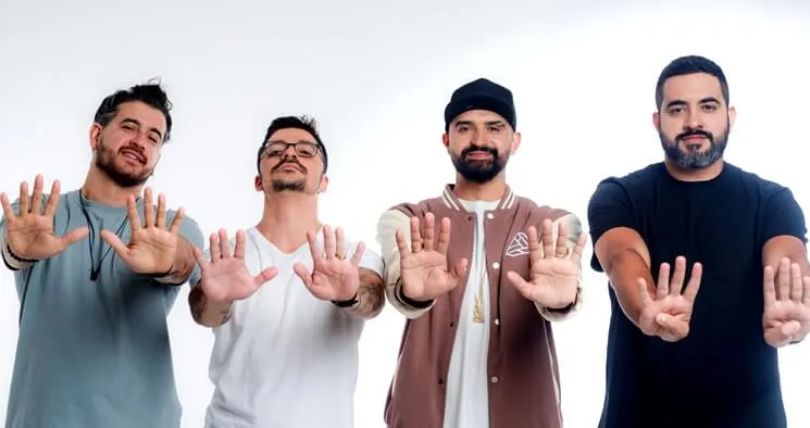 Dihh Lopes, Thiago Ventura, Afonso Padilha e Márcio Donato - Foto de Capa: Juliana Nunes e Vinicius Batista