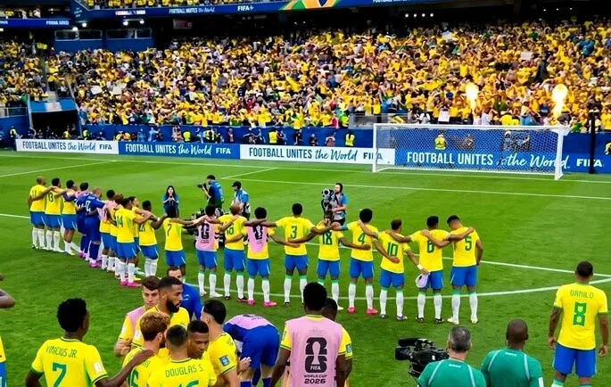 Seleção Brasileira - Foto de Capa: TV Globo