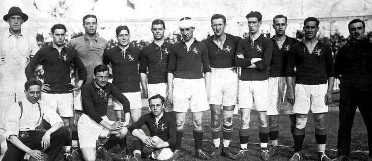 Homenagem a Seleção Espanhola (Antuérpia - 1920) - Foto de Capa: Internet