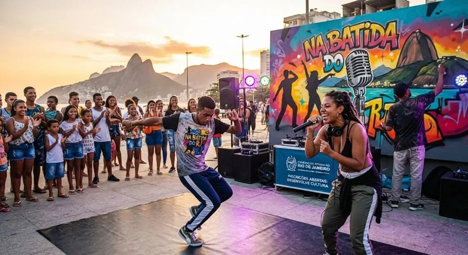 Governo do RJ injeta R$ 2,7 milhões no Funk e Hip Hop com o histórico pacote “Na Batida do RJ”