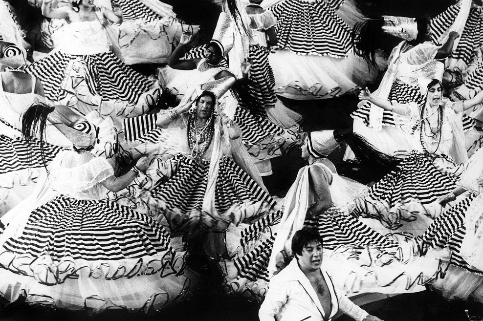 Brasil, São Paulo, SP. Desfile de escola de samba, na avenida a famosa ala das baianas. - Crédito:ARQUIVO/AGÊNCIA ESTADO/AE/Codigo imagem:5120