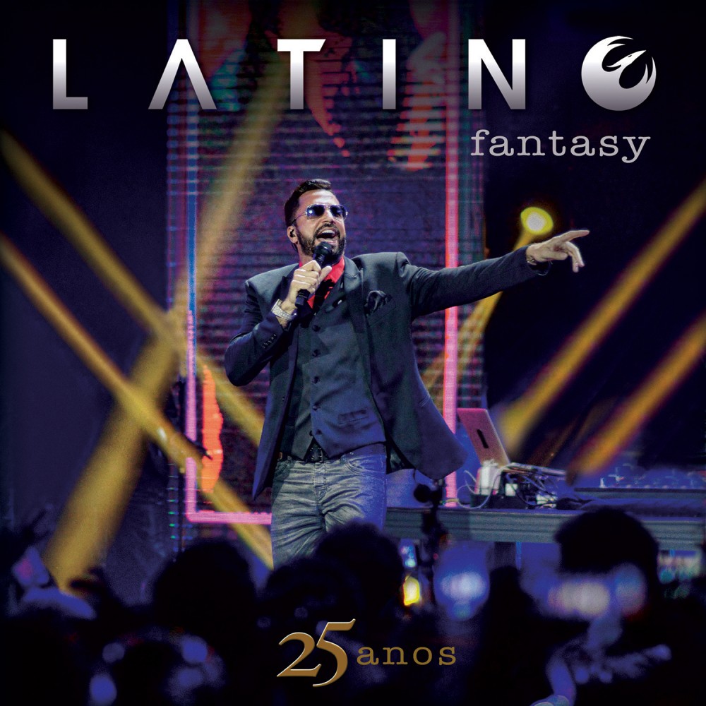 Capa Latino 25 anos ao Vivo CD