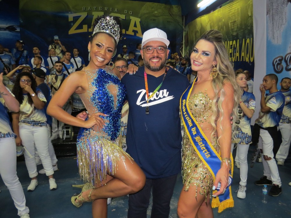 Cintia Mello, Mestre Guma Sena e Maísa Magalhães - Foto: Renato Cipriano / Assessor de Imprensa Tucuruvi