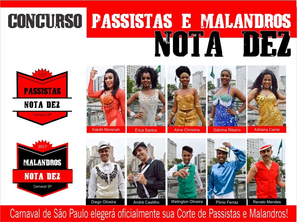 Malandros Nota Dez - Passistas Nota Dez