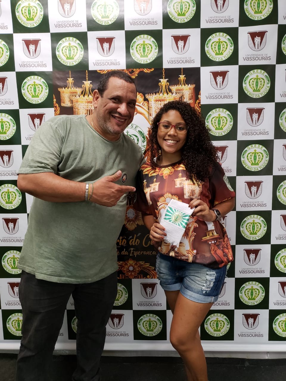 Presidente Tê e Victória - Foto: Geissa Evaristo 