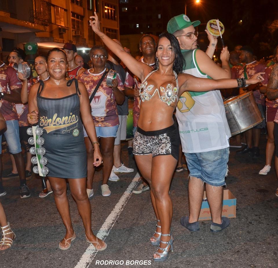 Rainha de Bateria Laynara Teles - Foto: Rodrigo Borges