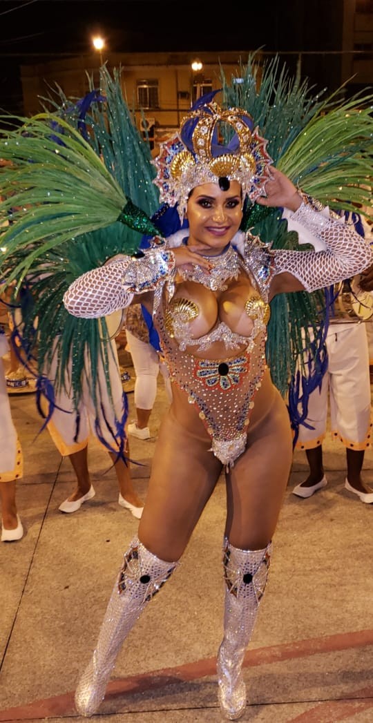 Shayene Cesario no carnaval do povo - Foto / Divulgação