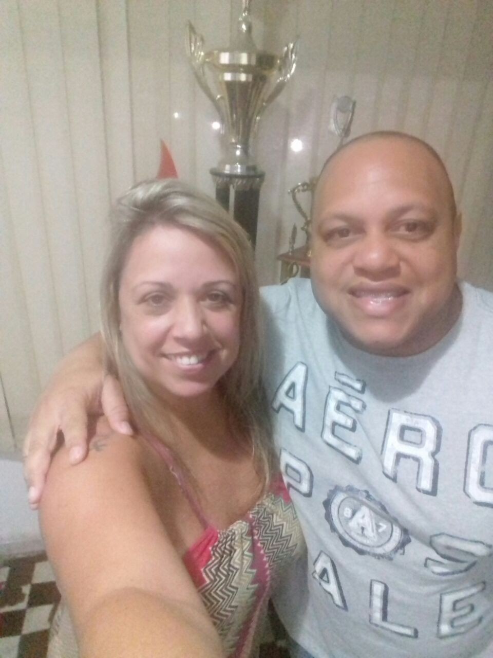 Tatiana Mello e Claudinho Portela