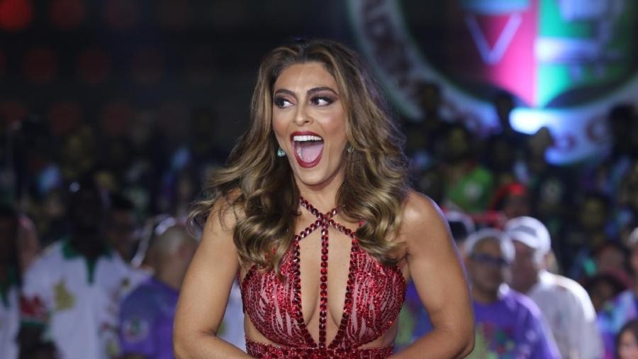 Quem pode, pode, Juliana Paes é musa do Camarote 