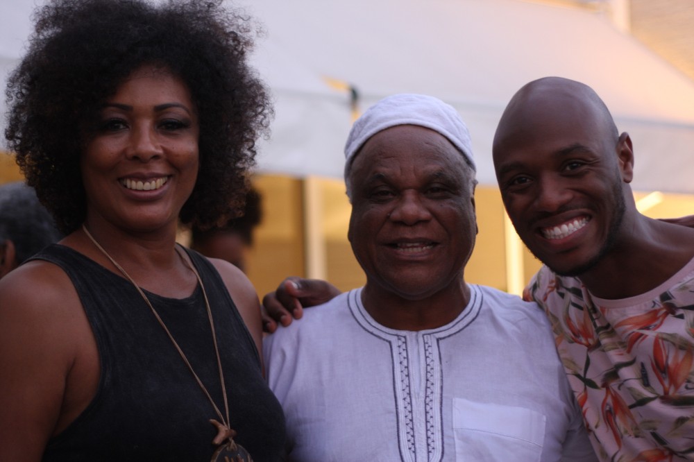 Deborah Medeiros com Ivanir dos Santos e AD Júnior
